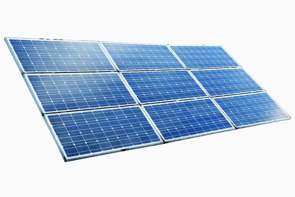 Standard sizes of photovoltaic solar panels