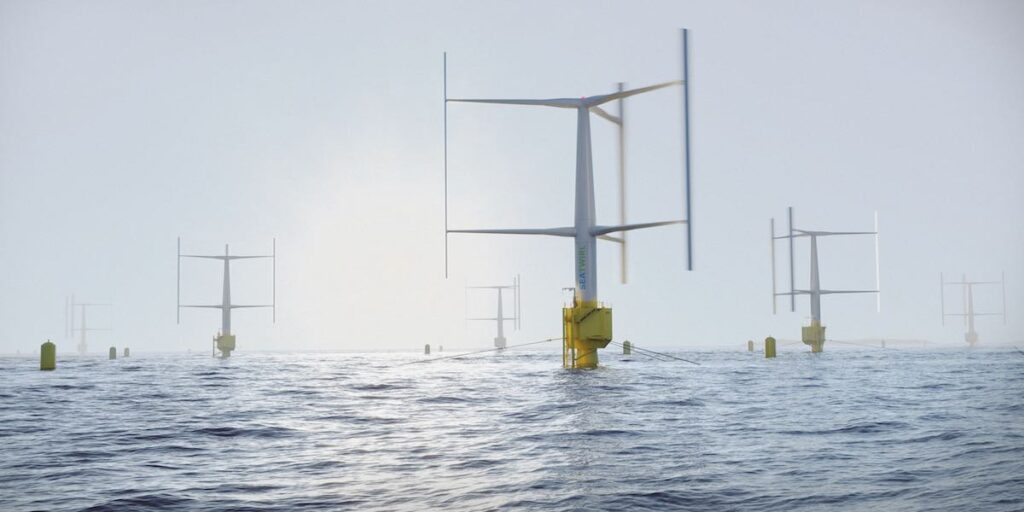 Simplified and cheaper maintenance of SeaTwirl's new vertical axis floating offshore wind turbine
