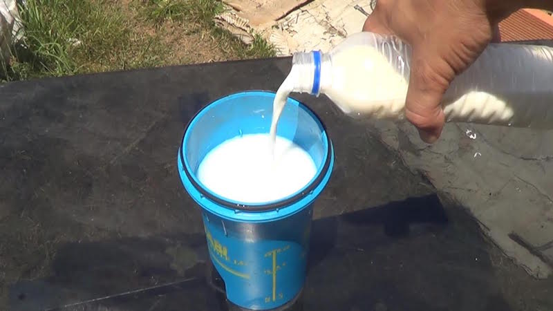 fungicide with milk to fight fungus