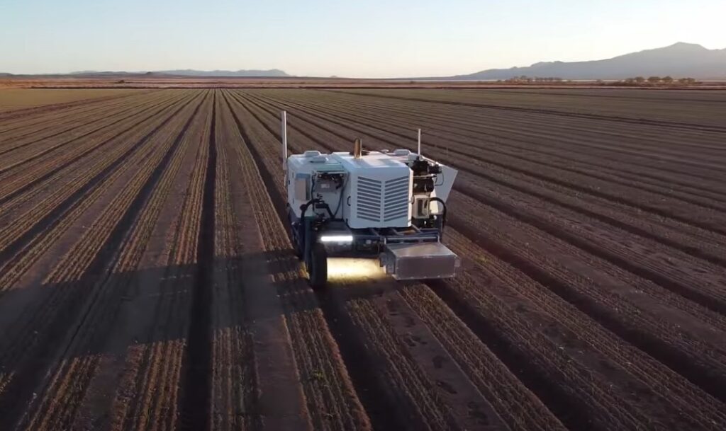 The autonomous robot that uses lasers to eliminate 100,000 weeds per hour
