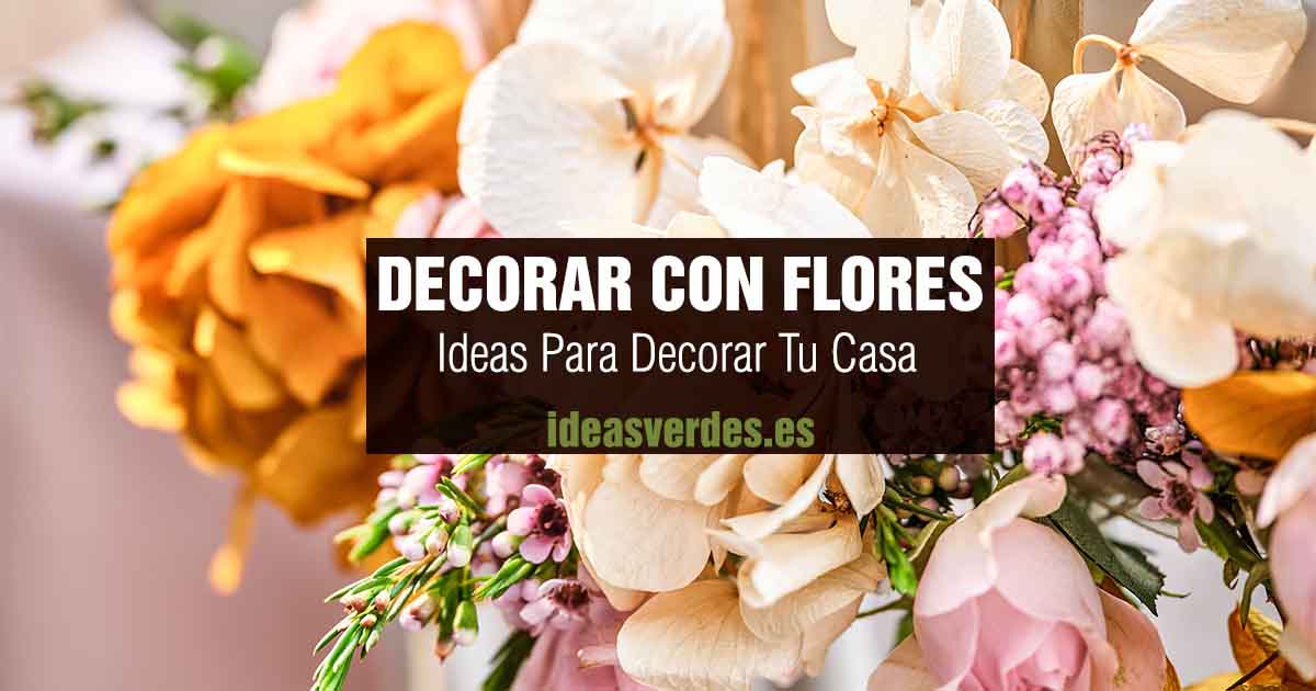 decorate with flowers