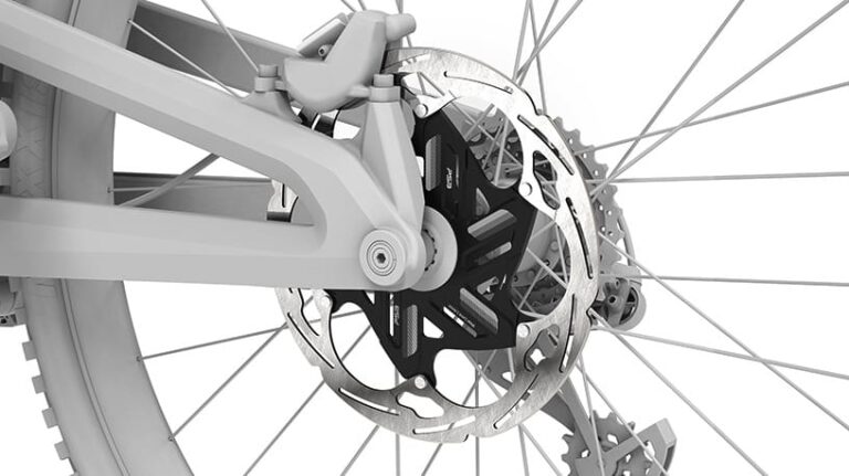 New 3D floating rotor that solves overheating and deformation of bicycle brake systems