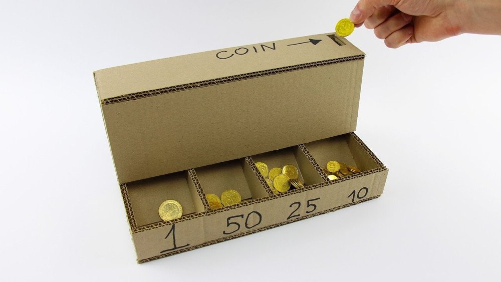 How to Make an Automatic Cardboard Coin Sorter