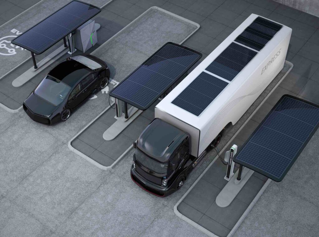 EU wants truck charging points on Europe's main roads by 2030