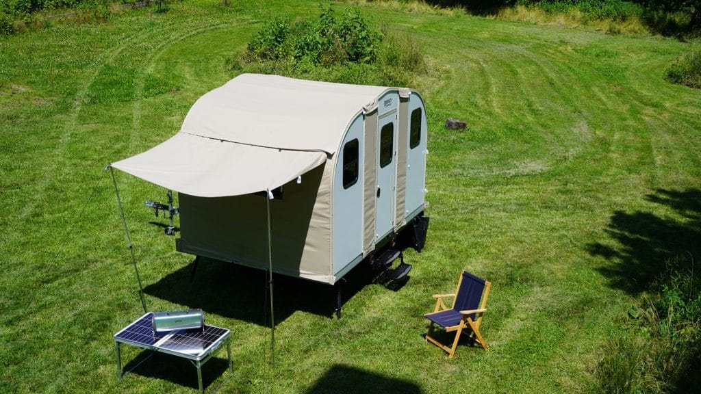 GoSun Camp365, the new solar caravan that can be assembled in just 10 minutes