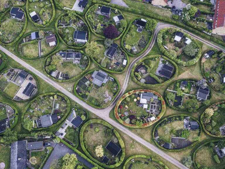 Copenhagen's Spectacular Oval Community Gardens