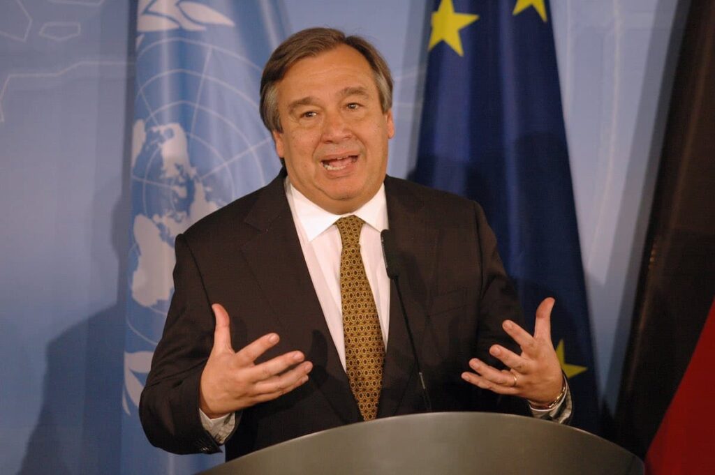 UN secretary general criticizes fossil fuel companies