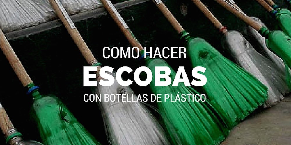 How to make a broom out of plastic bottles