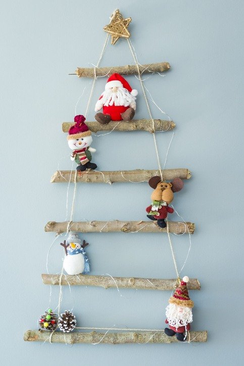 + 50 Christmas tree ideas with recycled materials: Recycled Christmas tree