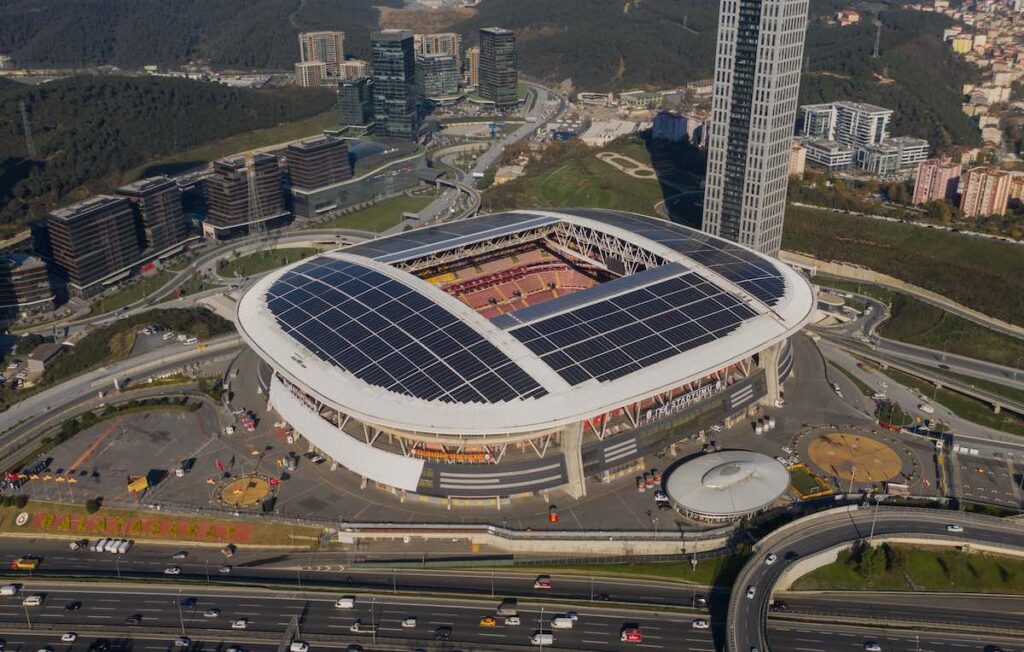 Guinness World Record for the most powerful solar system installed in a football stadium