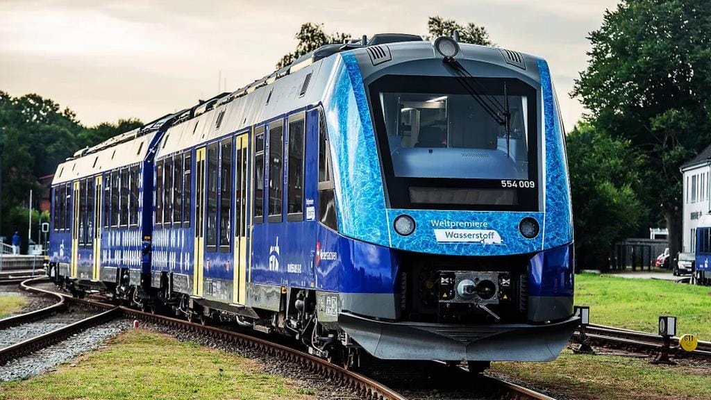 The world's first 100% hydrogen-powered trains are already running regional service in Germany to replace diesel