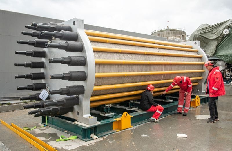 World's largest electrolyser arrives in Norway to develop green hydrogen projects
