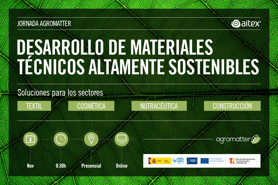 Last days to register for the Agromatter conference on sustainable technical materials