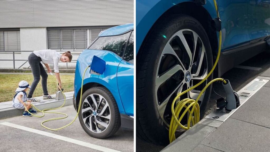 Rheinmetall could have the solution to recharge electric vehicles sleeping on the street: charging stations