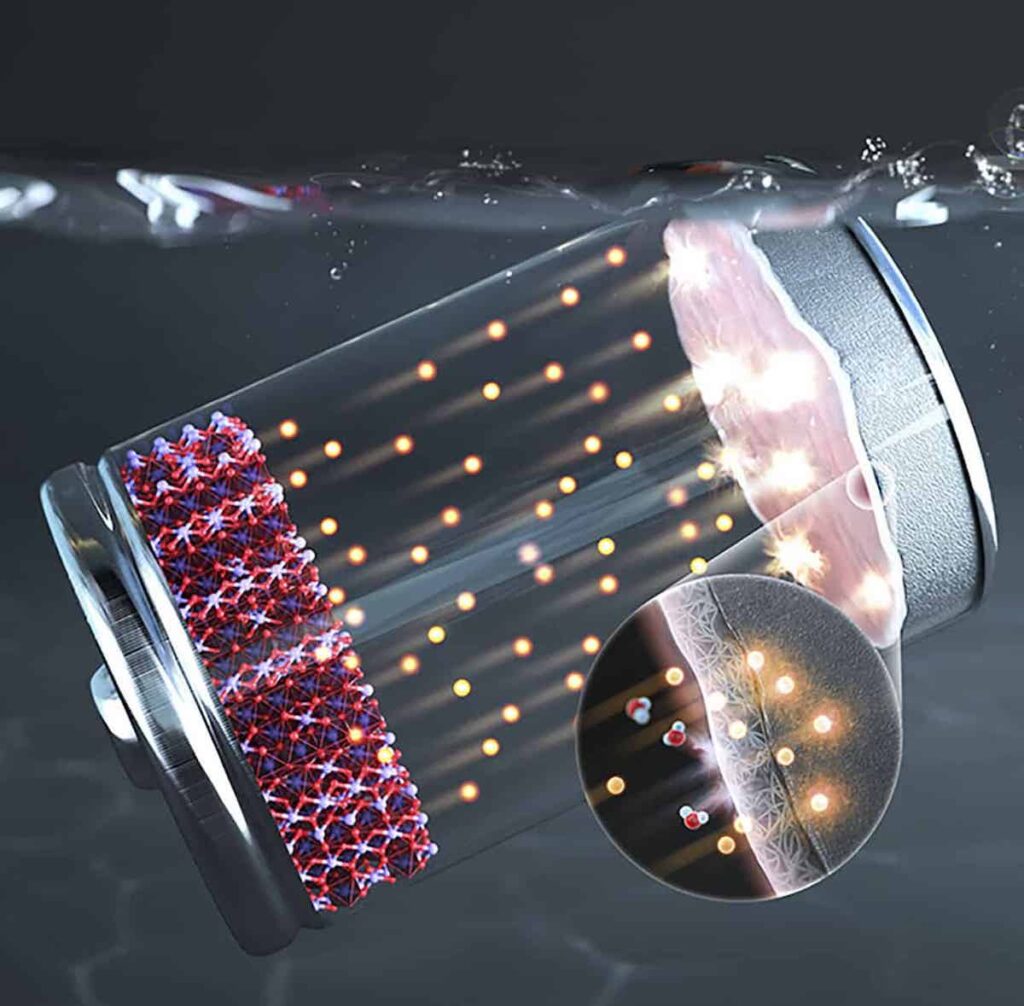 Investigadores desarrollan una pila de iones de zinc acuosa que usa el agua como electrolito