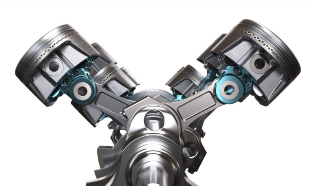 Two-piece connecting rods increase low-end torque by 30%