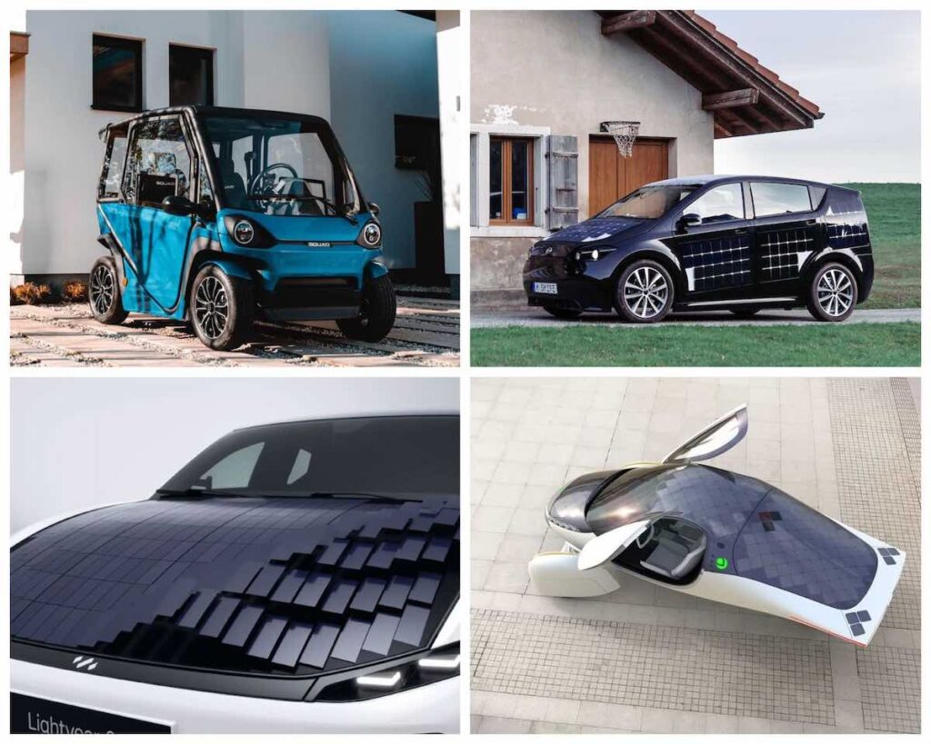 solar-powered self-charging electric vehicles