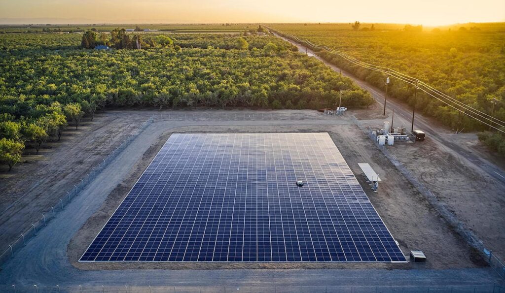 Solar parks with panels mounted directly on the ground, the new idea to reduce energy costs by up to 20%