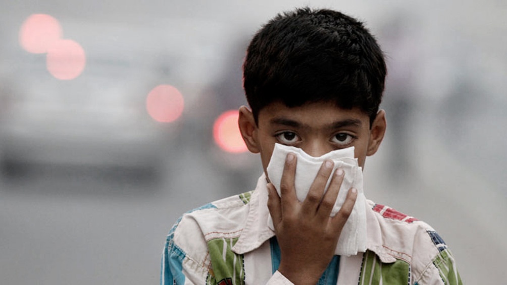 contaminación del aire exterior, muertes prematuras, cáncer, alergias, enfermedades pulmonares, enfermedades congénitas, problemas de piel