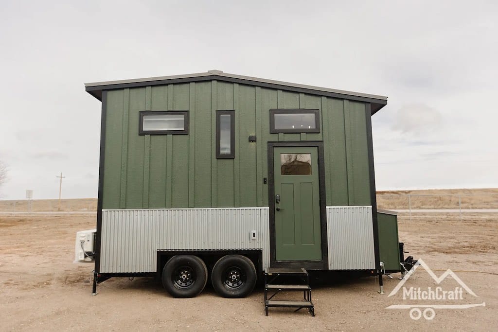 Nicole's Tiny Home 16 x 8, the prefabricated tiny house that will surprise you with its many amenities