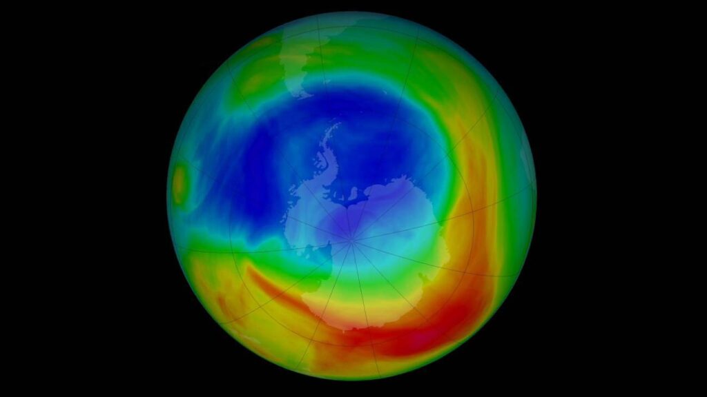 capa de ozono, aerosoles, cambio climático, gases de efecto invernadero
