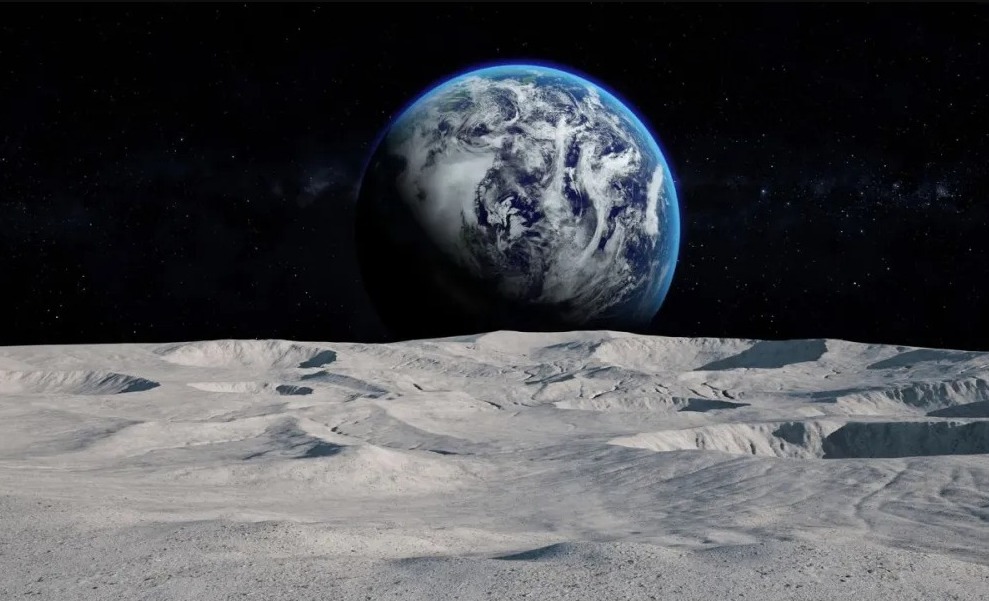 polvo lunar, cambio climático, atmósfera