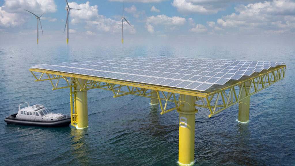 Seavolt, a new offshore floating photovoltaic technology capable of operating in adverse marine conditions