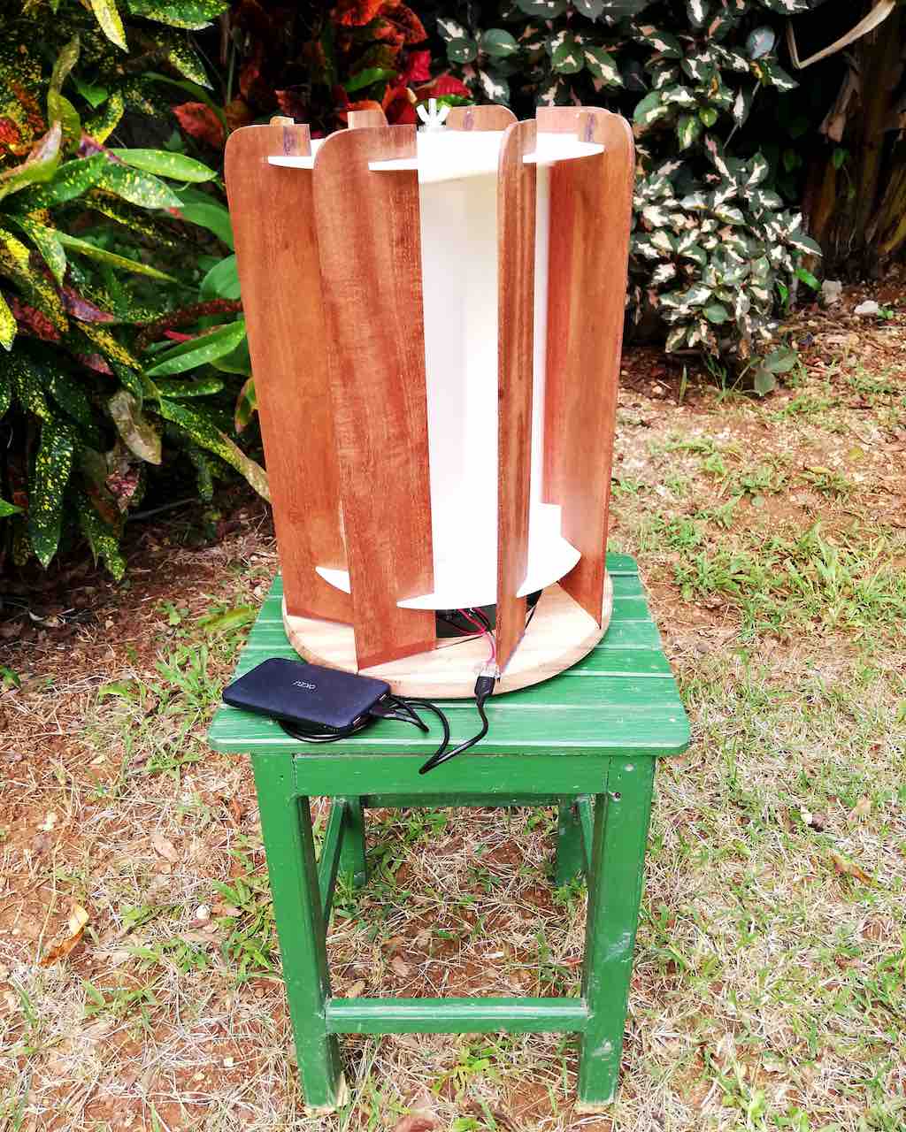 Step-by-step guide to making a Savonius Vertical Axis Portable Wind Turbine