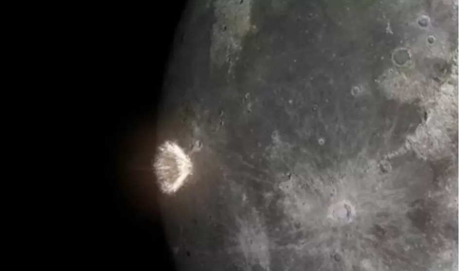 meteorito, luna, cráter
