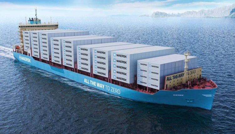 Maersk launches first container ship powered by green methanol